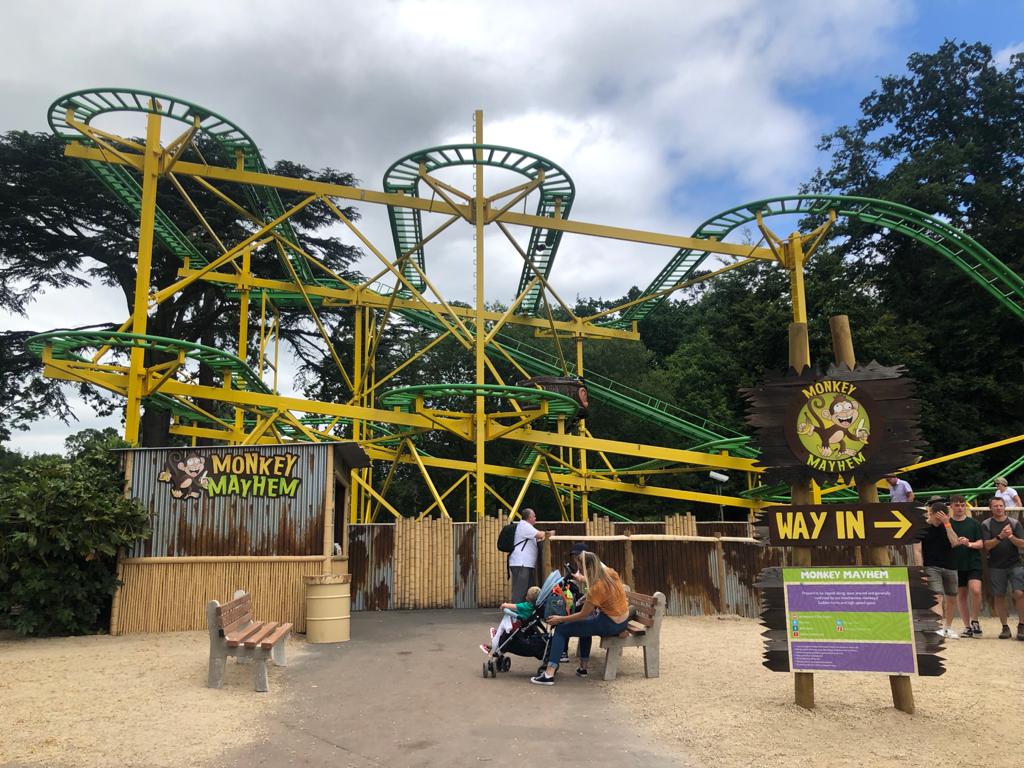 West Midlands Safari Park Twister Ride